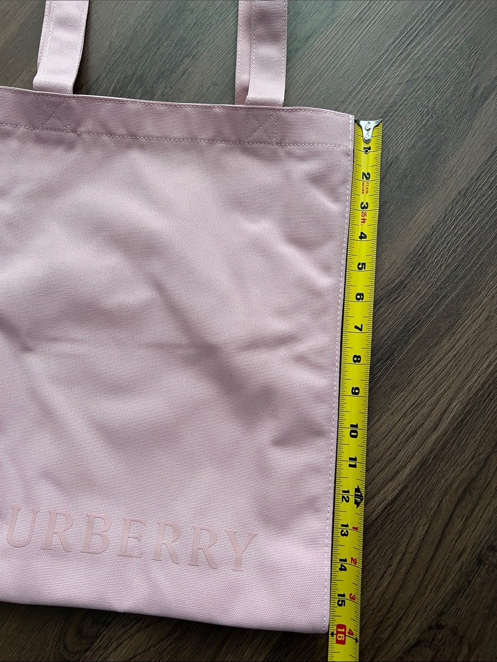 BURBERRY Pink Tote & Tan Make-up Pouch and Cream Toiletry bag - Picture 3 of 11